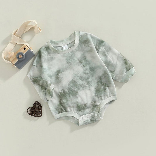 RTS: Marble Tie Dye oversize pullover-