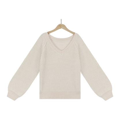 RTS: Balloon Sleeve Basic Knit-