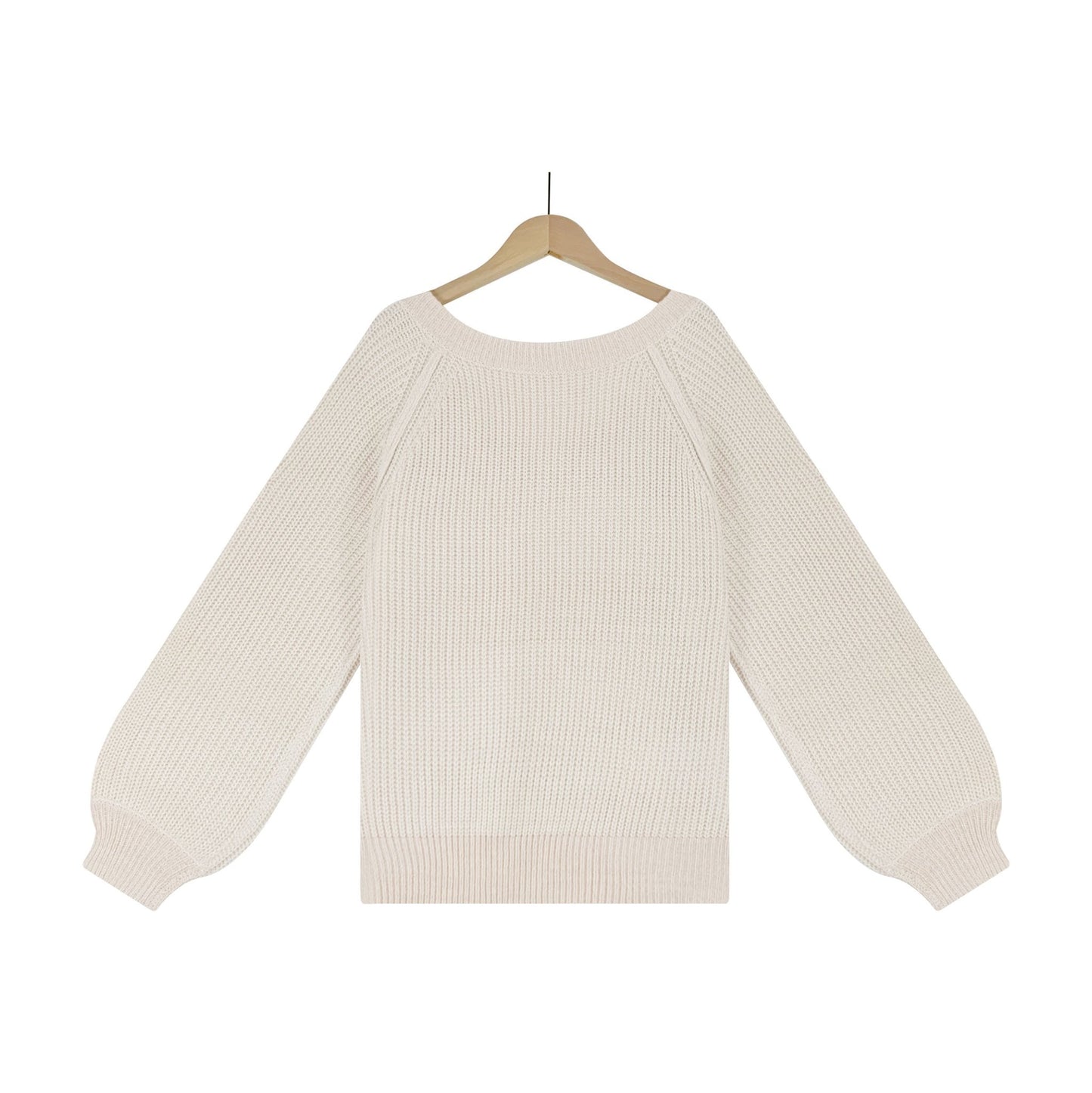 RTS: Balloon Sleeve Basic Knit-