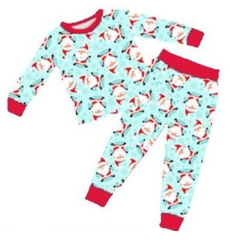 RTS: LITTLE SANTAS FAMILY MATCHING PJS*