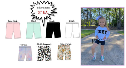RTS: Girls Biker Shorts-