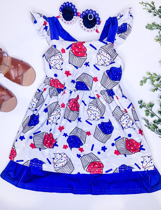 RTS USA Cupcake Dress-
