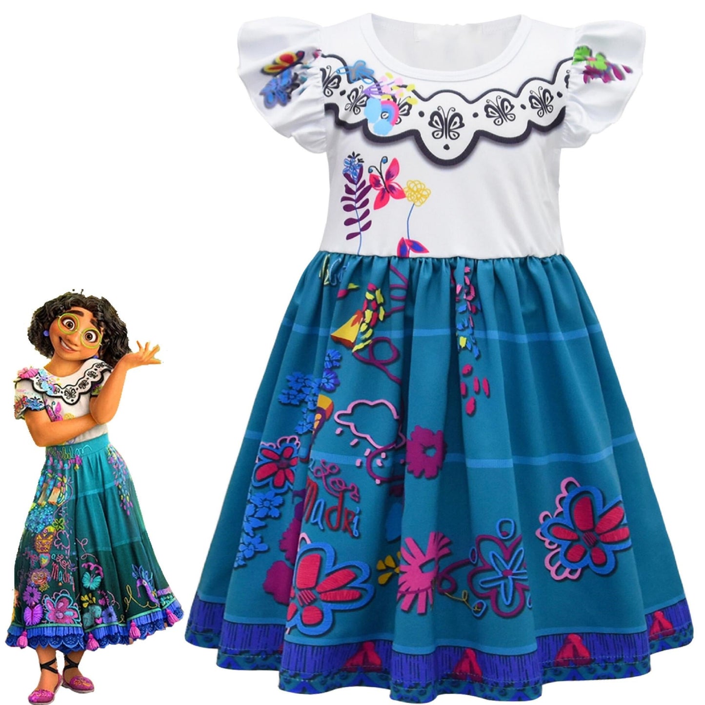 RTS: Encato Flutter Dress-