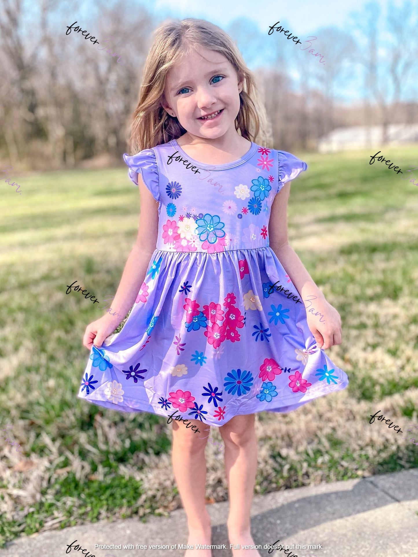 RTS: Encato Flutter Dress-