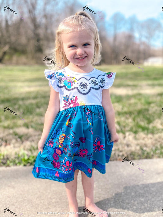 RTS: Encato Flutter Dress-