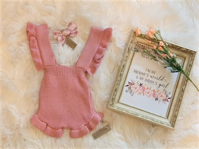 rts Hayden Knit Romper-