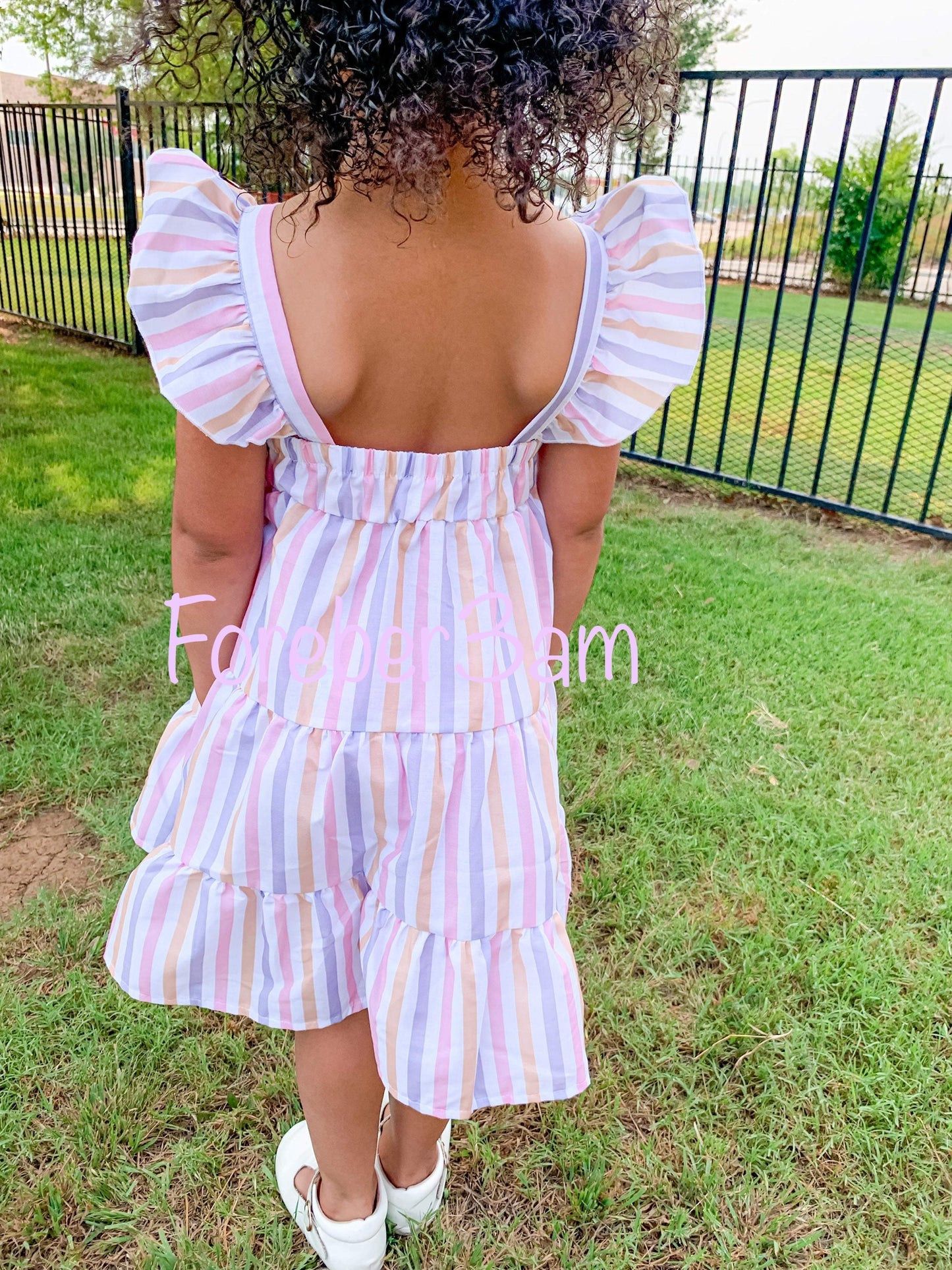 RTS: summer stripe dress-