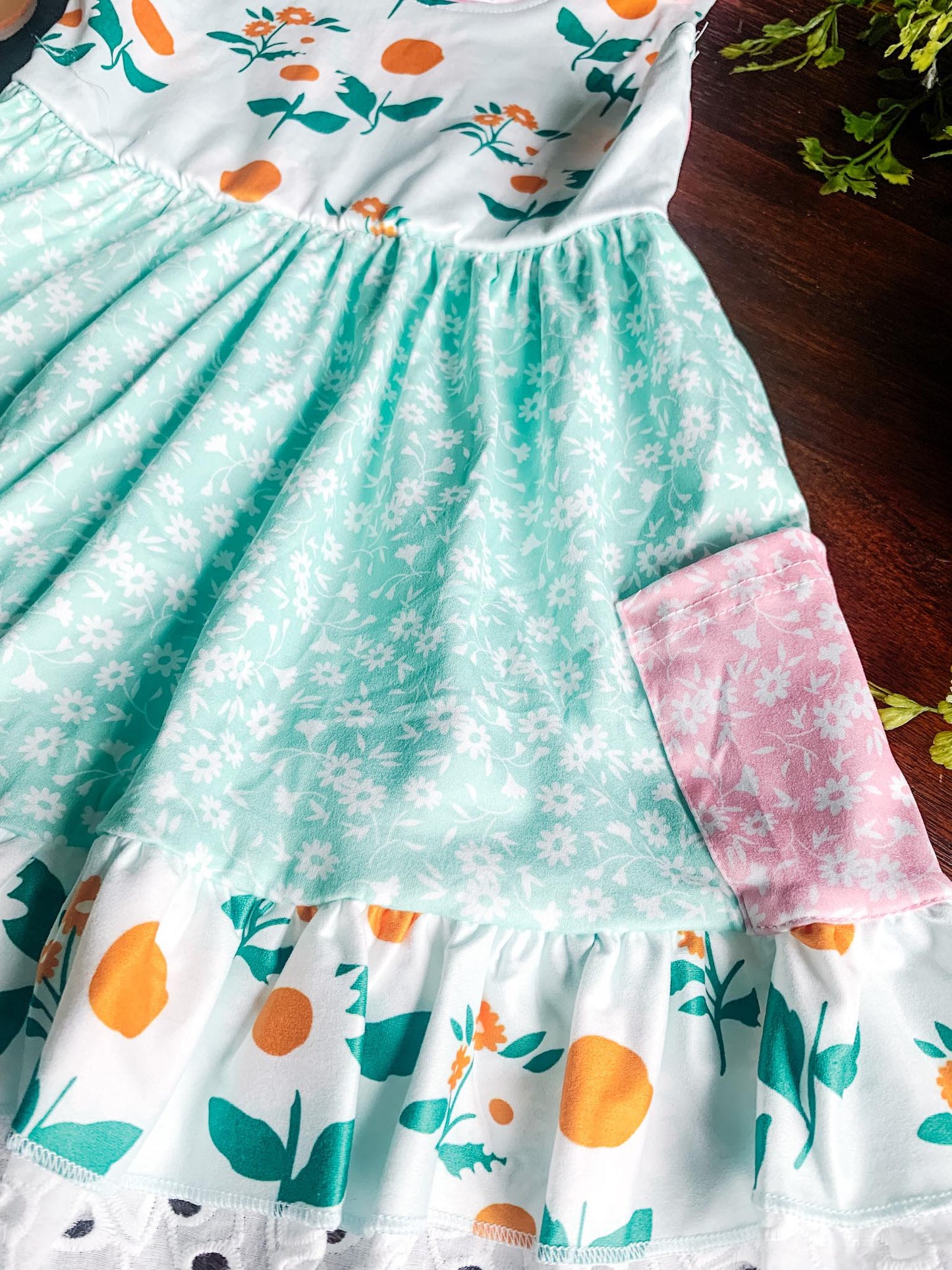 RTS: Mint Pocket Dress-