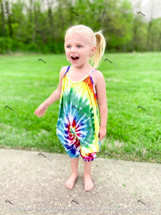 RTS: Girls Haren Jumper Tie Dye-